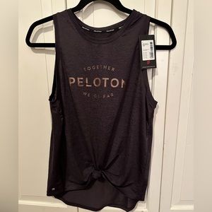NWT Purple Peloton Agility Scoop Muscle Tank Sz Small